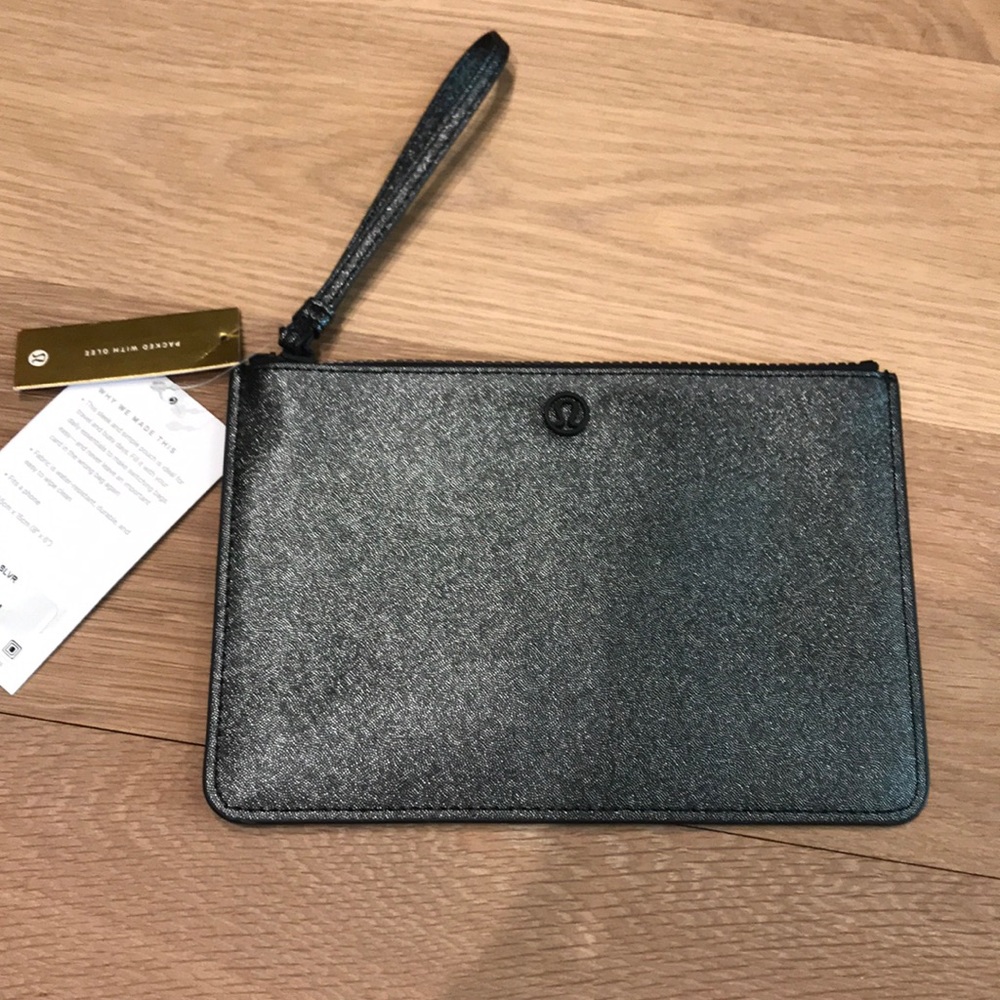 Lululemon wristlet metallic wristlet